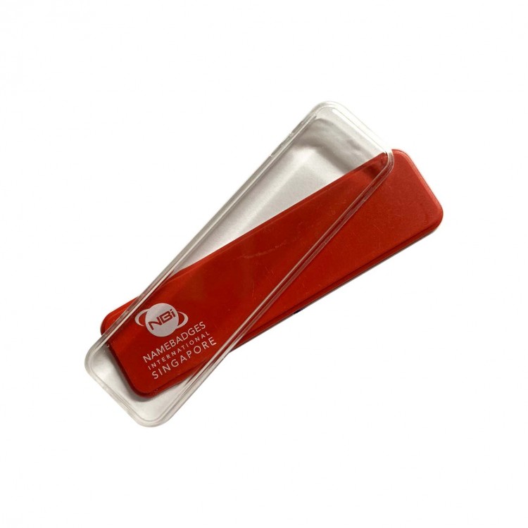 Reusable Prestige Red with red border Reusable Prestige Red with red border