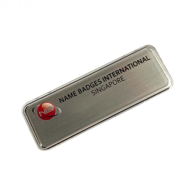 Reusable Prestige Silver with black border Reusable Prestige Silver with black border