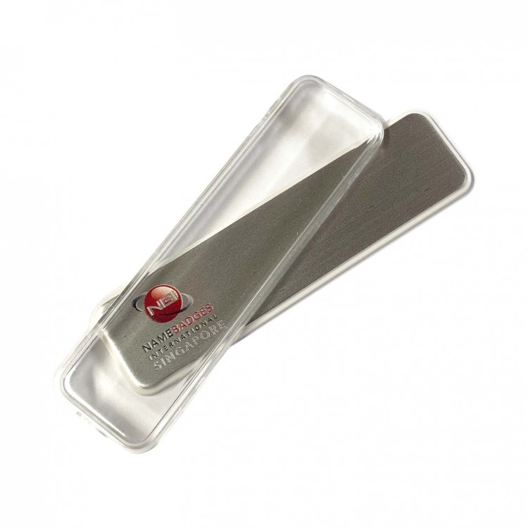 Reusable Prestige Silver with white border Reusable Prestige Silver with white border