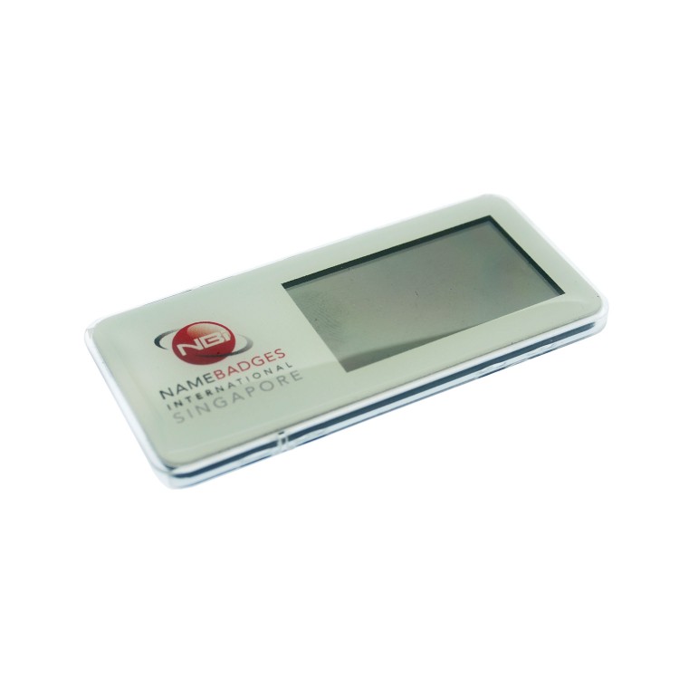 Reusable Name Badge Acrylic 74x35mm Reusable Name Badge Acrylic 74x35mm